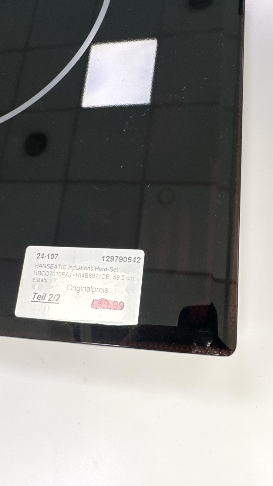 Фурна за вграждане с плот HANSEATIC HBCO7010PA1 + HI4B6071CB , 60 см. - Image 2