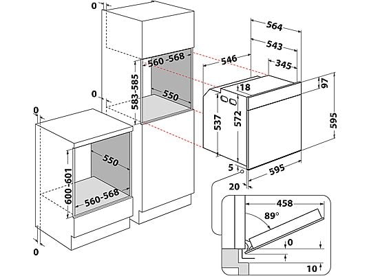 Фурна за вграждане Bauknecht DP8FS2 ES, пиролиза - Image 3