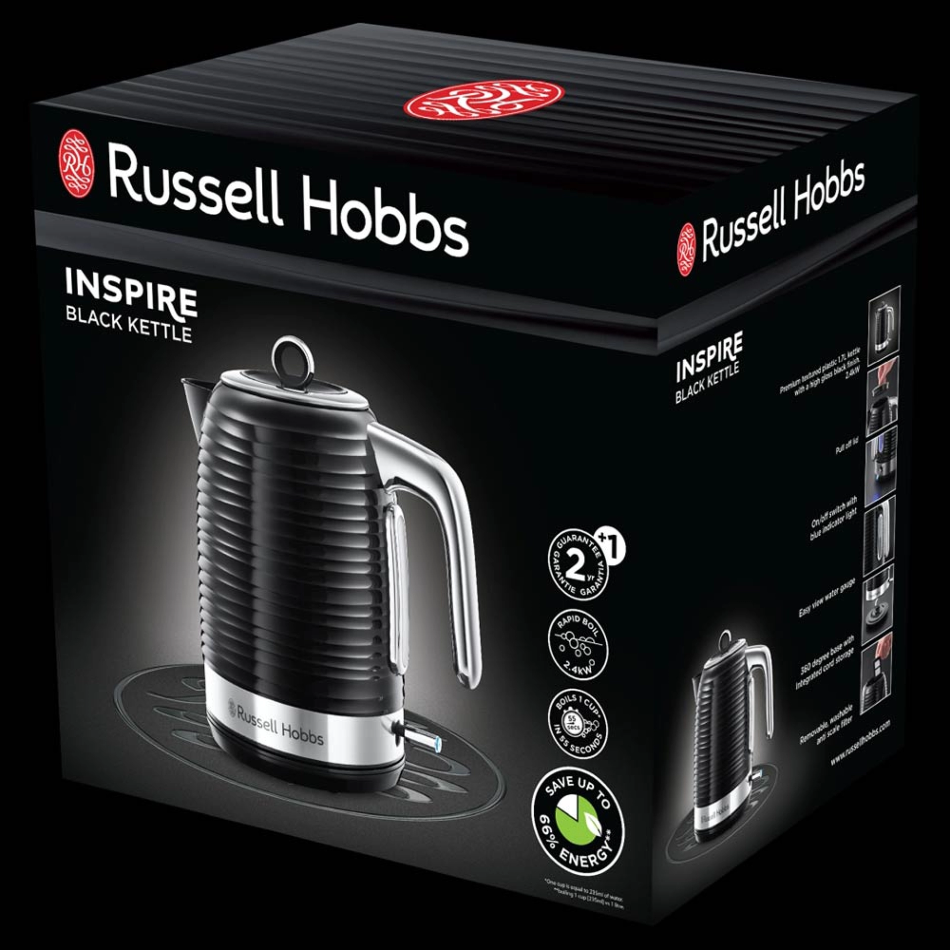 Електрическа кана Russell Hobbs Inspire 24361-70 черна - Image 2