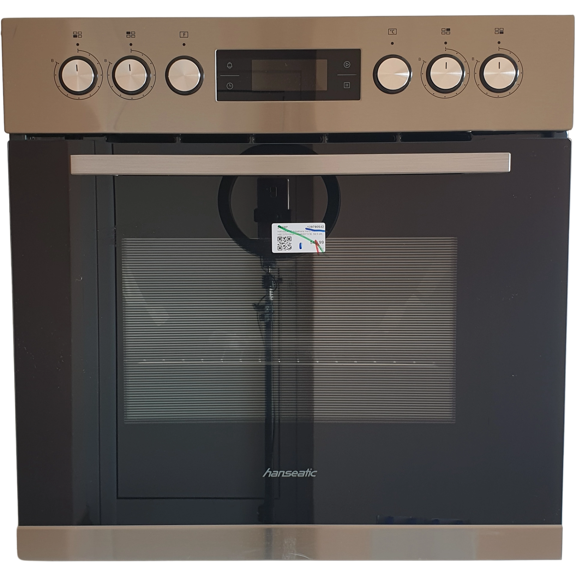 Фурна за вграждане с плот HANSEATIC HBCO7010PA1 + HI4B6071CB , 60 см.