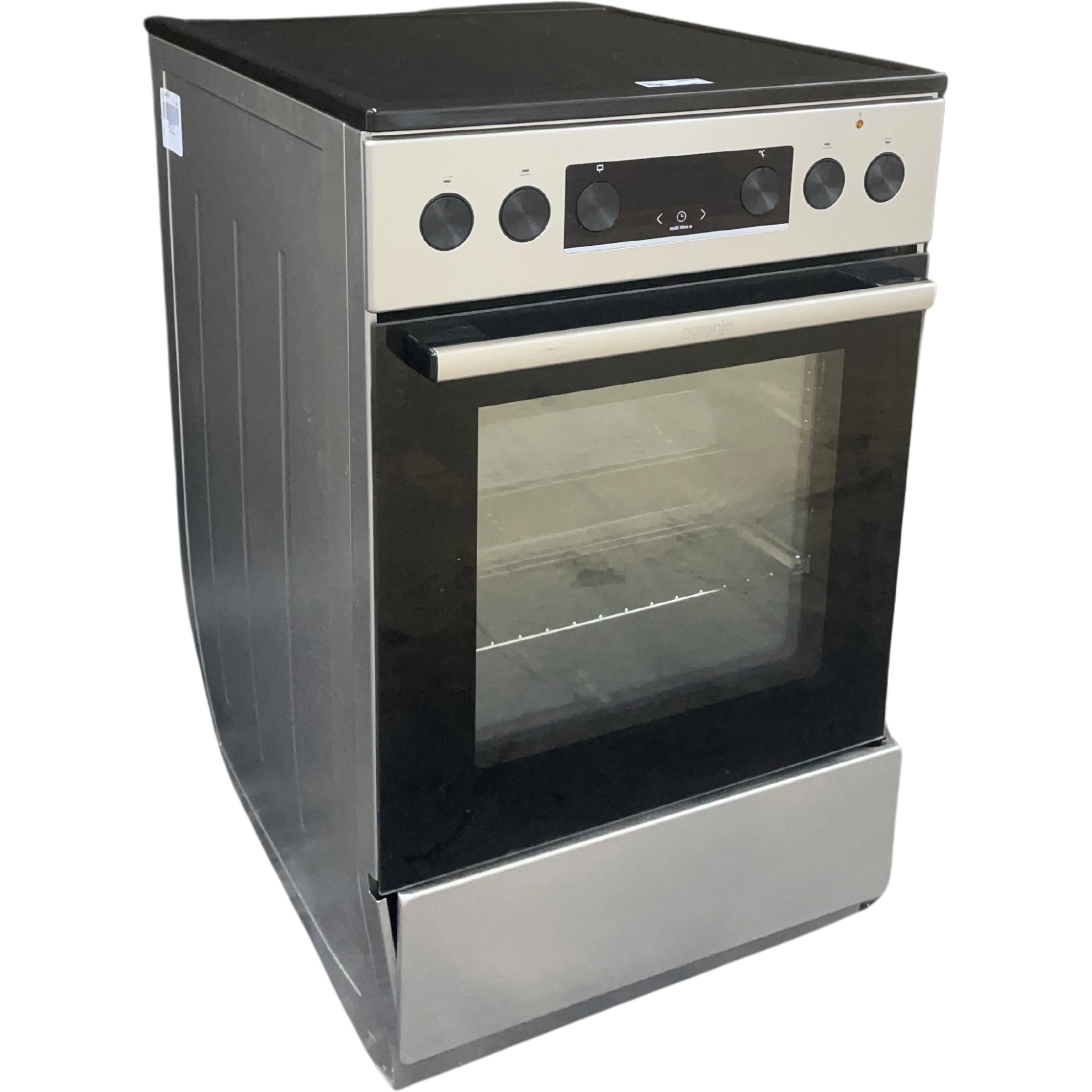 Готварска печка Gorenje GECS5C7, 50см, стъклокерамика, Aqua Clean - Image 3