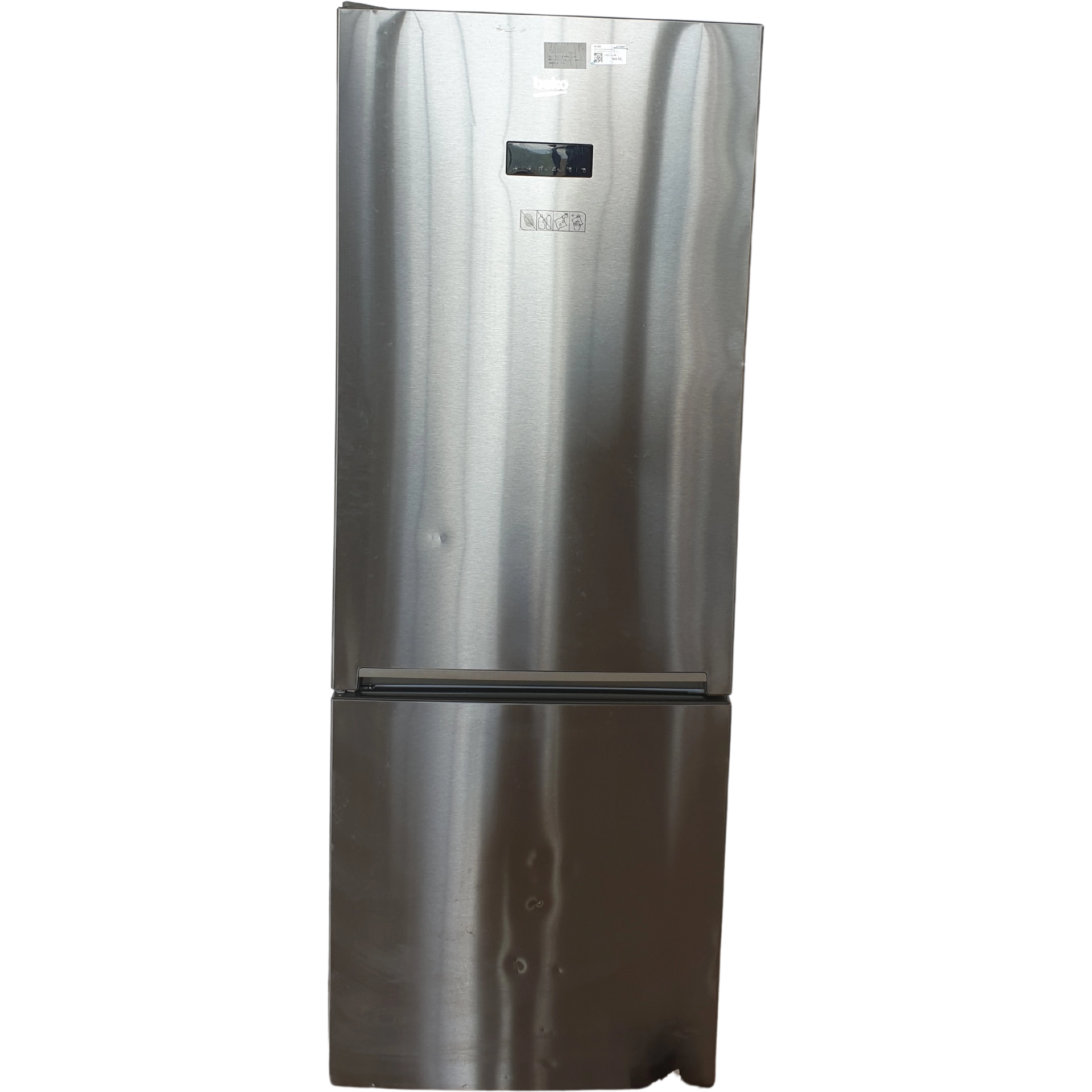 Комбиниран хладилник BEKO RCNE520E40ZX , 454 л.