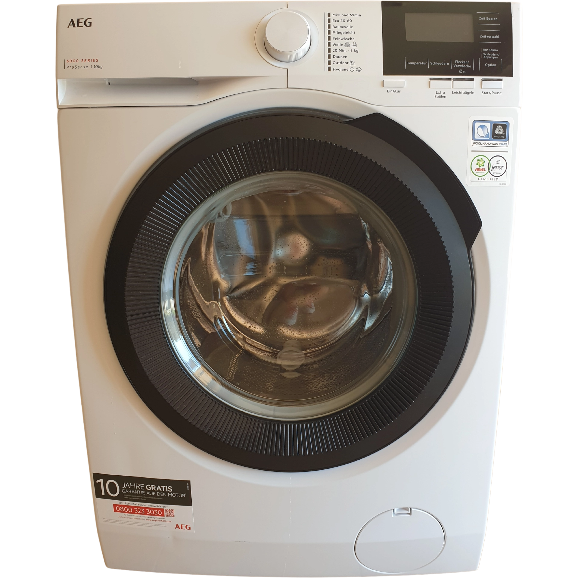 Пералня AEG LR6FA410FL, 10 кг, 1400 об./мин.