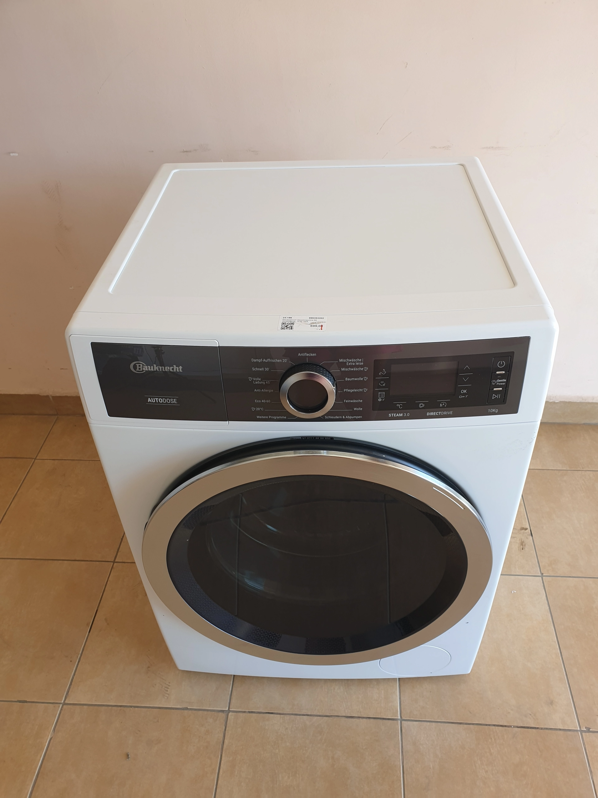 Пералня BAUKNECHT B8 W046WB DE , 10 kg, 1400 об./мин. - Image 3