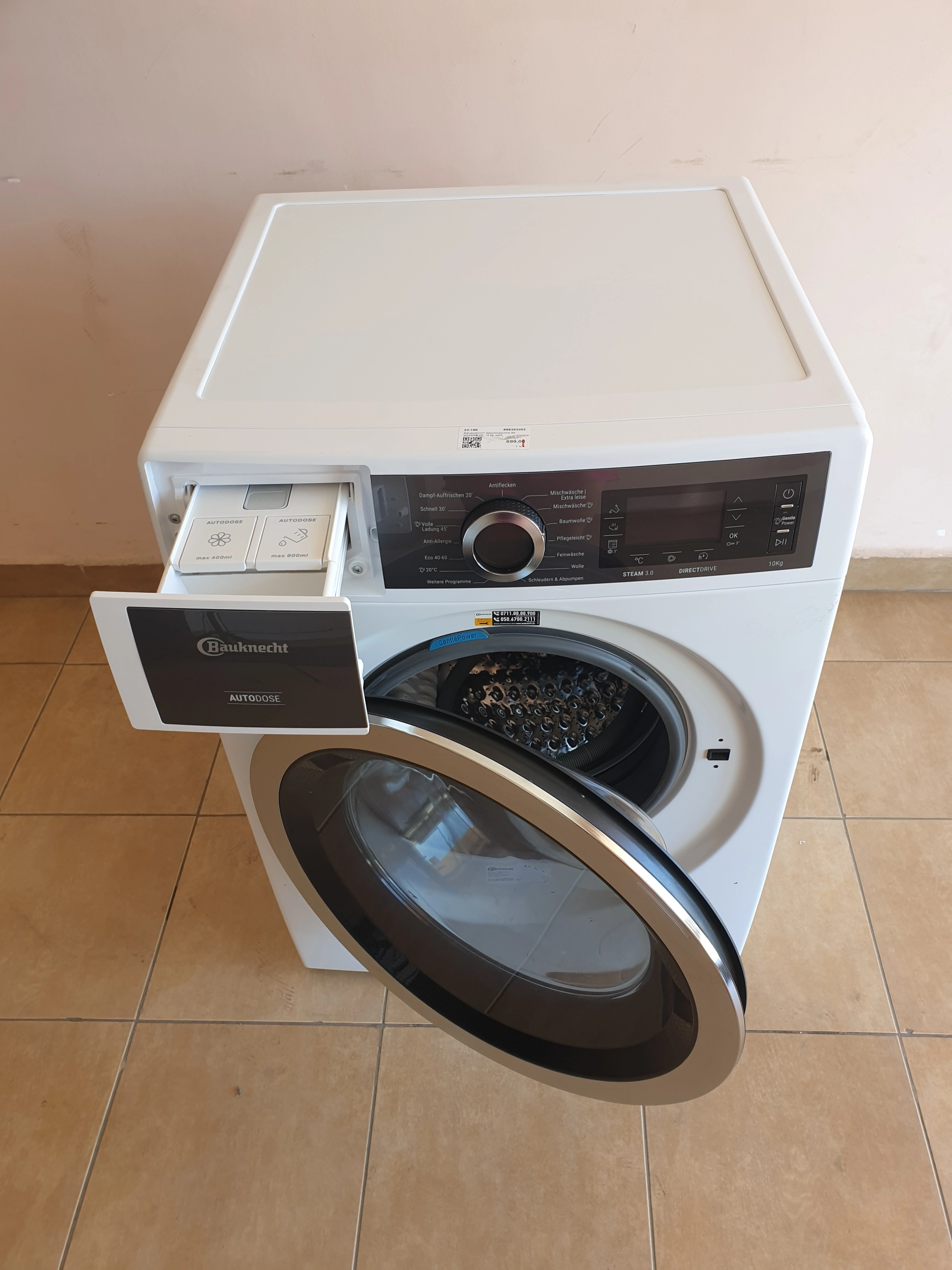 Пералня BAUKNECHT B8 W046WB DE , 10 kg, 1400 об./мин. - Image 4