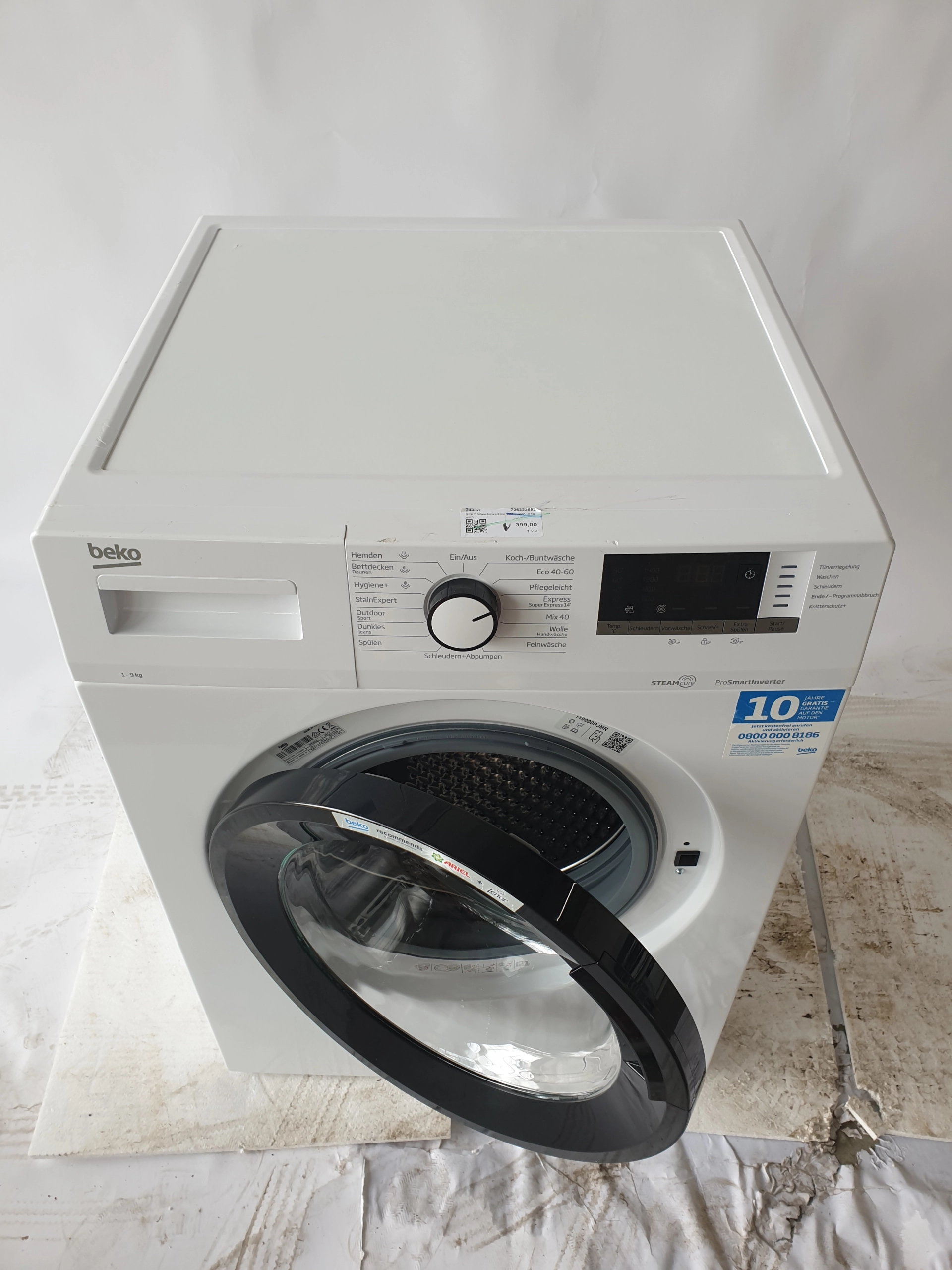 Пералня BEKO WMO922A, 9 кг, 1400 об./мин. - Image 2