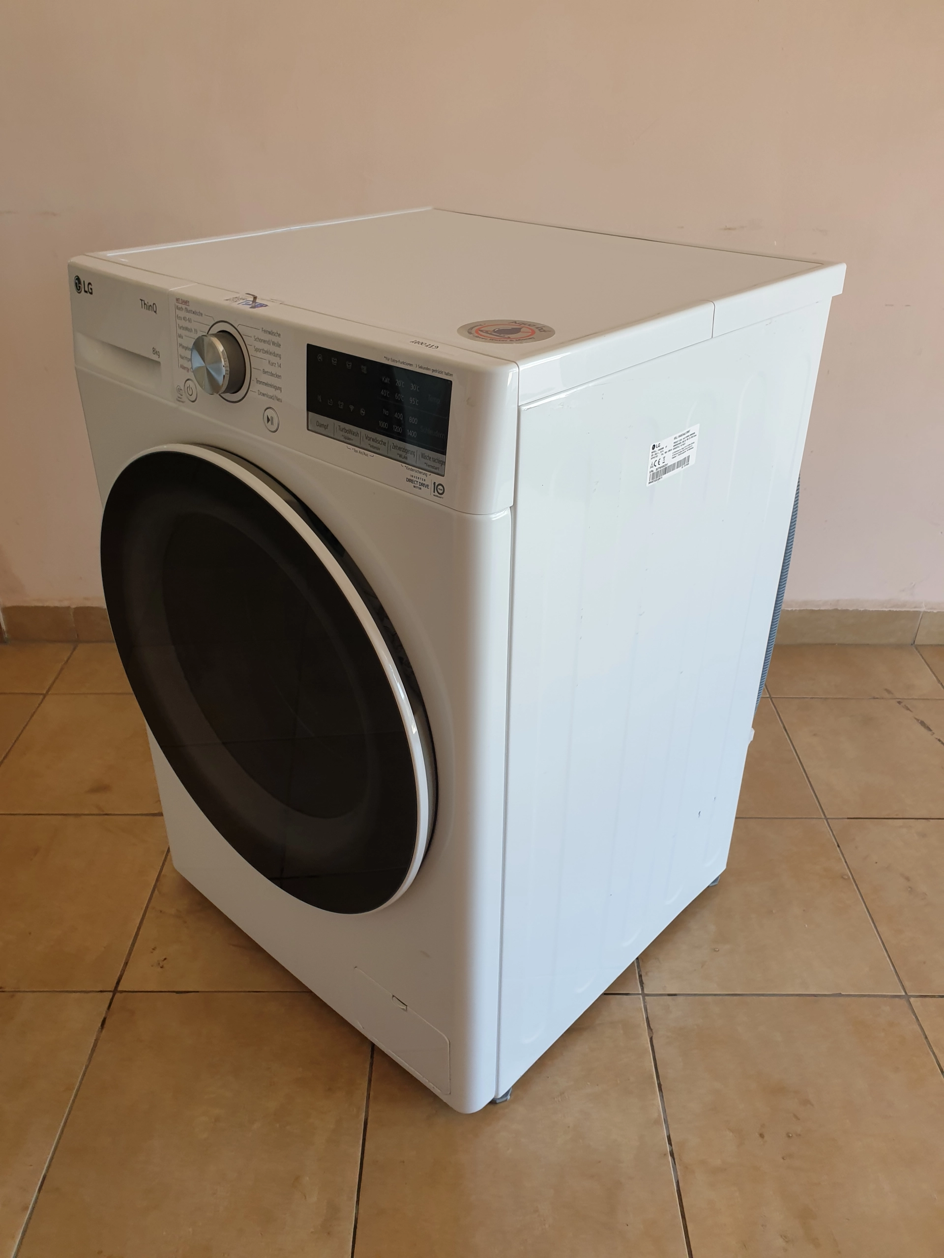 Пералня LG Waschmaschine F4WV708P2BA 8кг./1400об. - Image 7