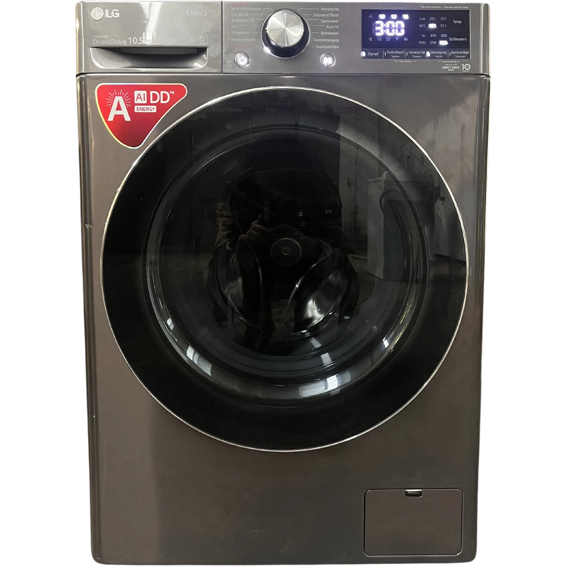 Пералня LG F6WV710P2S, 10,5 кг, 1600 об./мин.