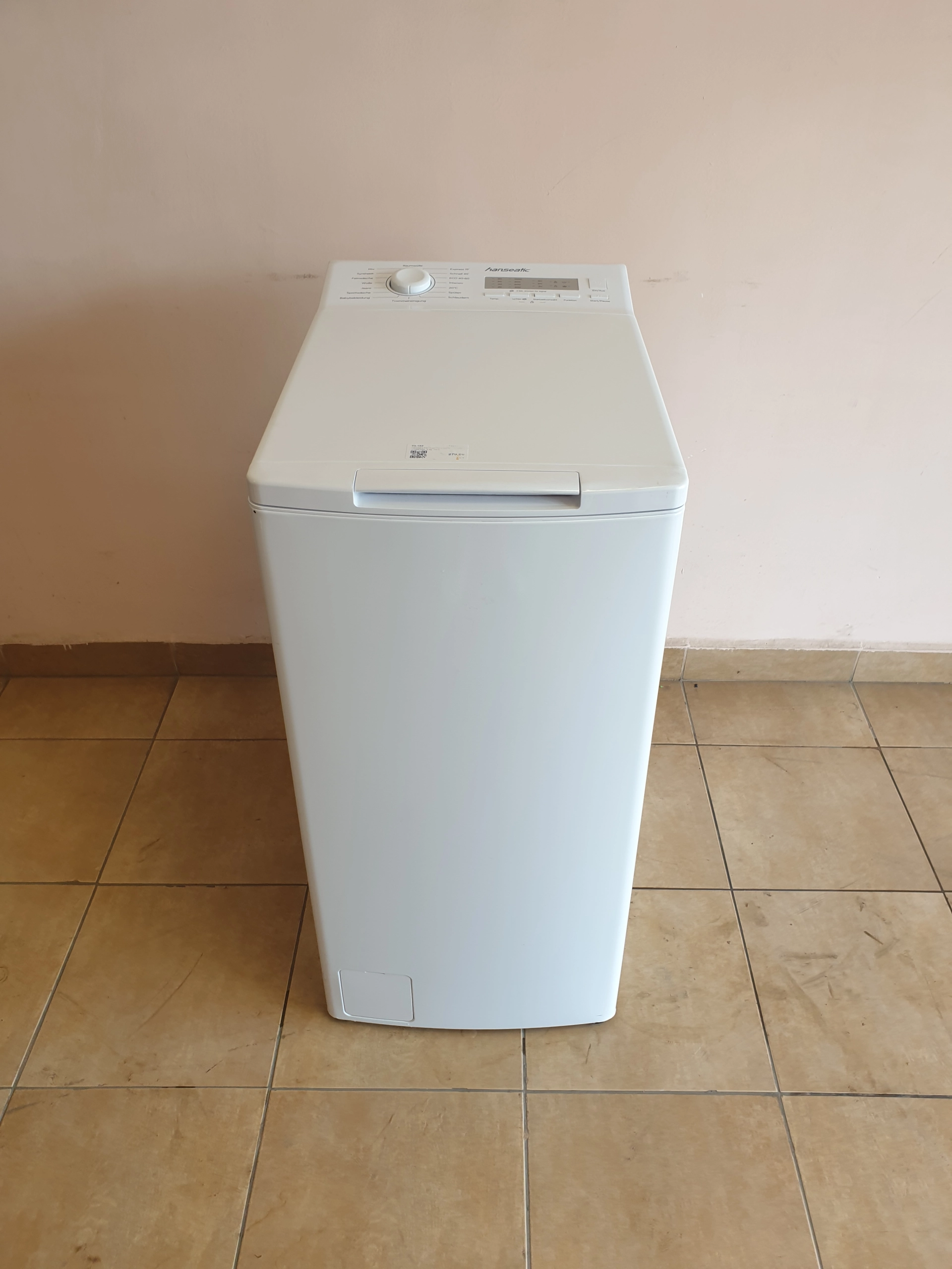 Пералня с горно зареждане Hanseatic HTW510D, 5кг, 1000 об/мин - Image 3