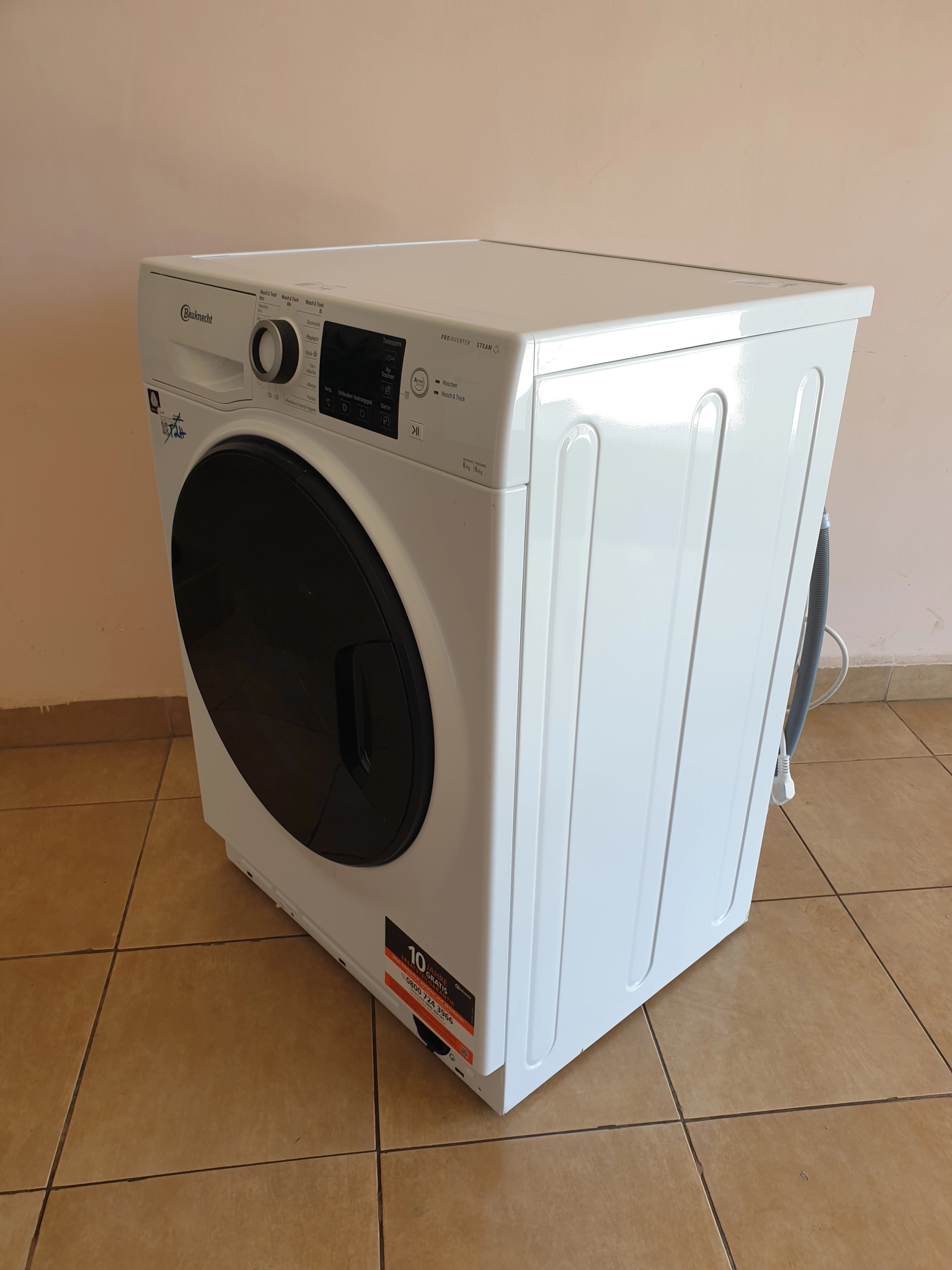 Пералня със сушилня BAUKNECHT WATK Sense 86S 41 N , 8/6 кг. - Image 8