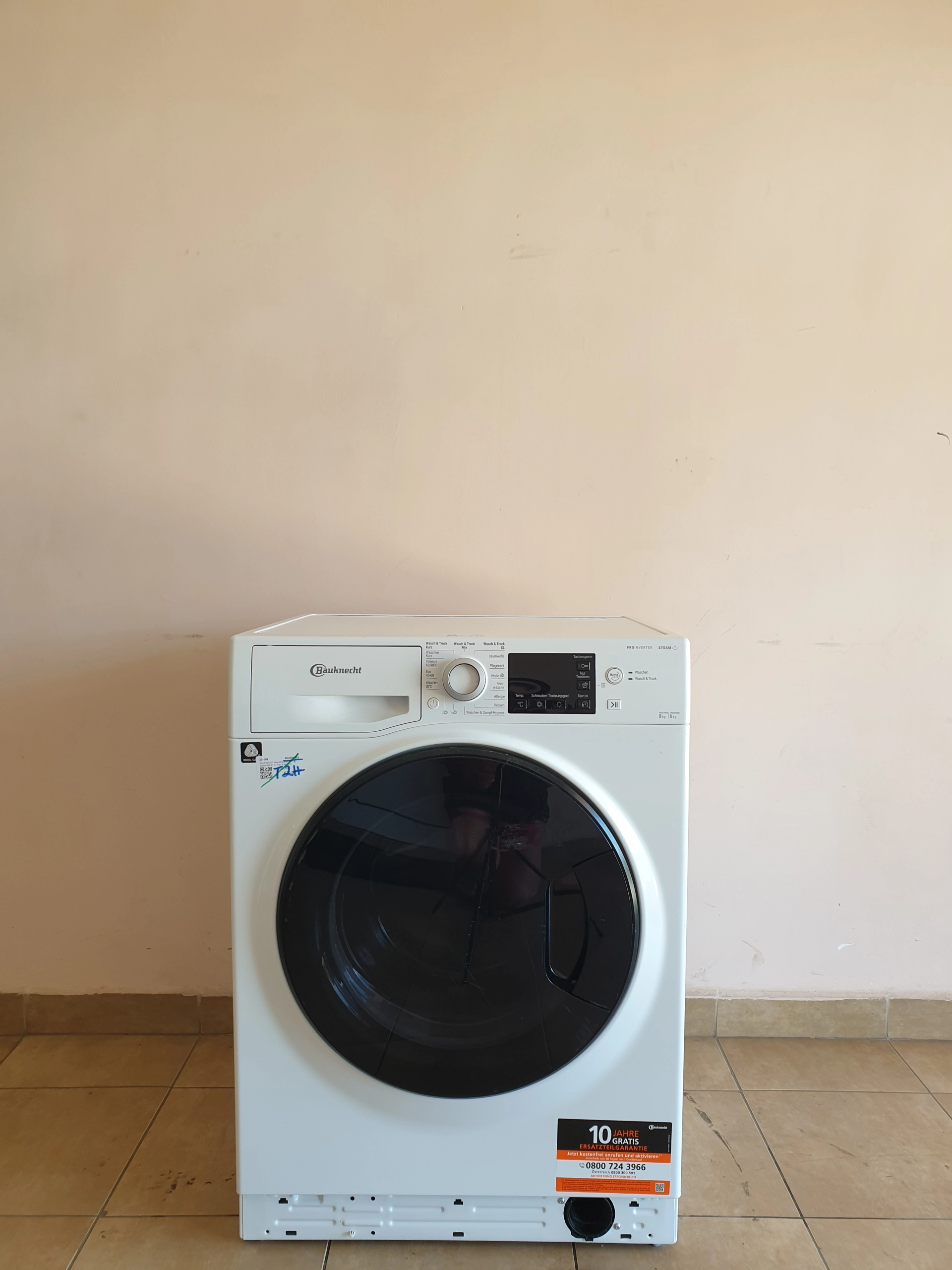 Пералня със сушилня BAUKNECHT WATK Sense 86S 41 N , 8/6 кг. - Image 2
