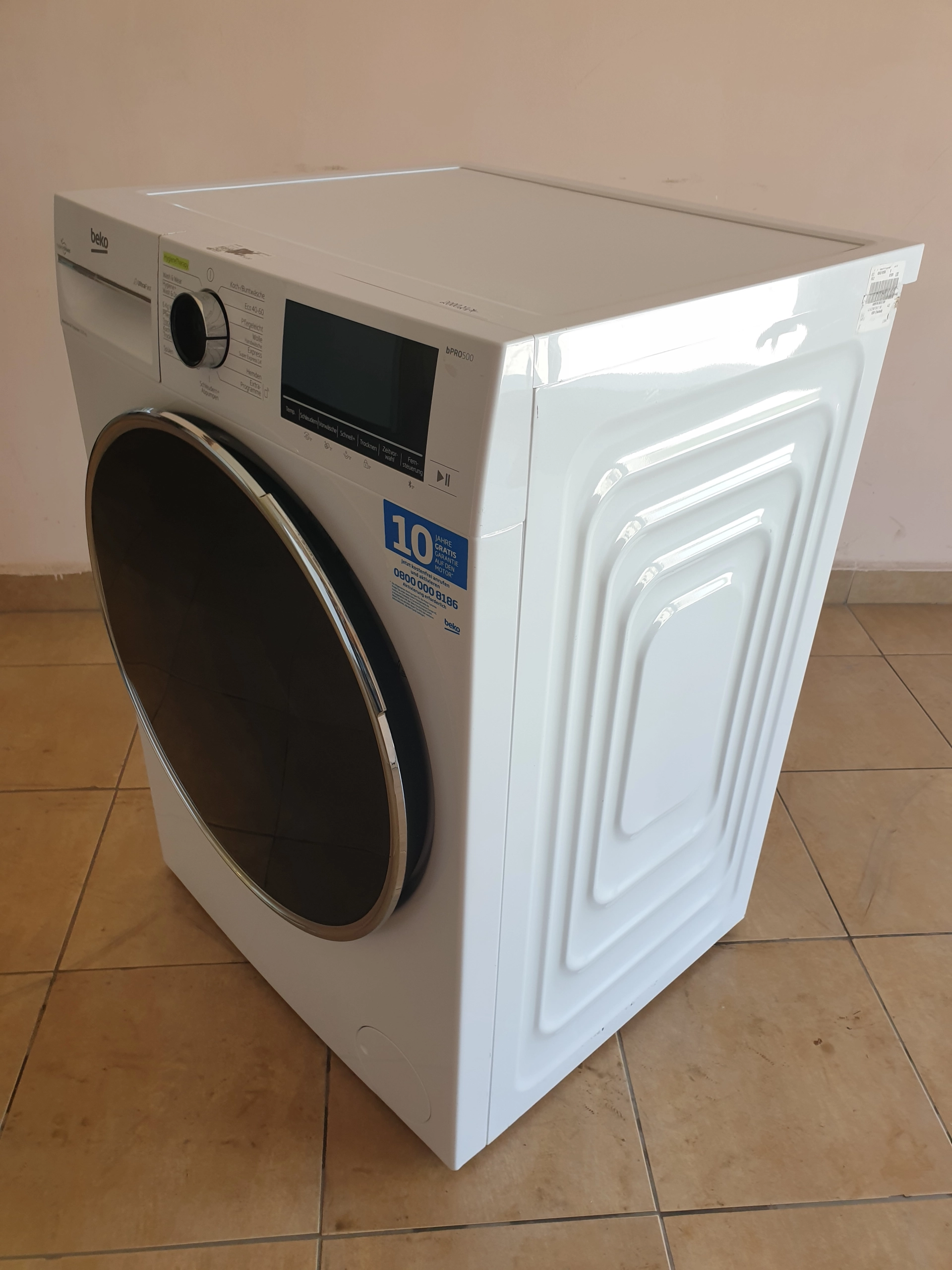 Пералня със сушилня BEKO B3DFT510442W, 10/6 кг, 1400 об./мин. - Image 8