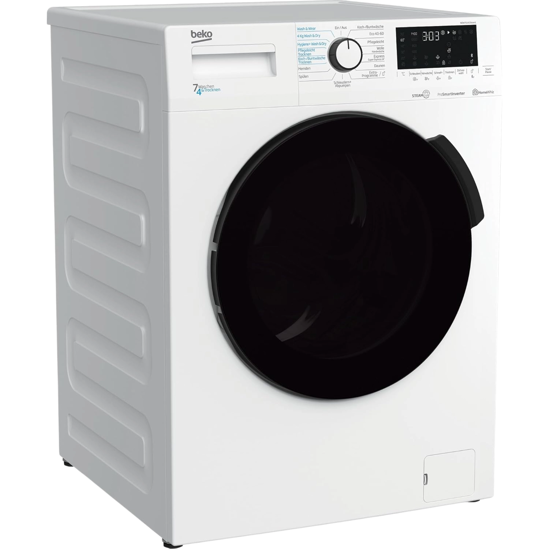 Пералня със сушилня Beko WDW75141 Steam1