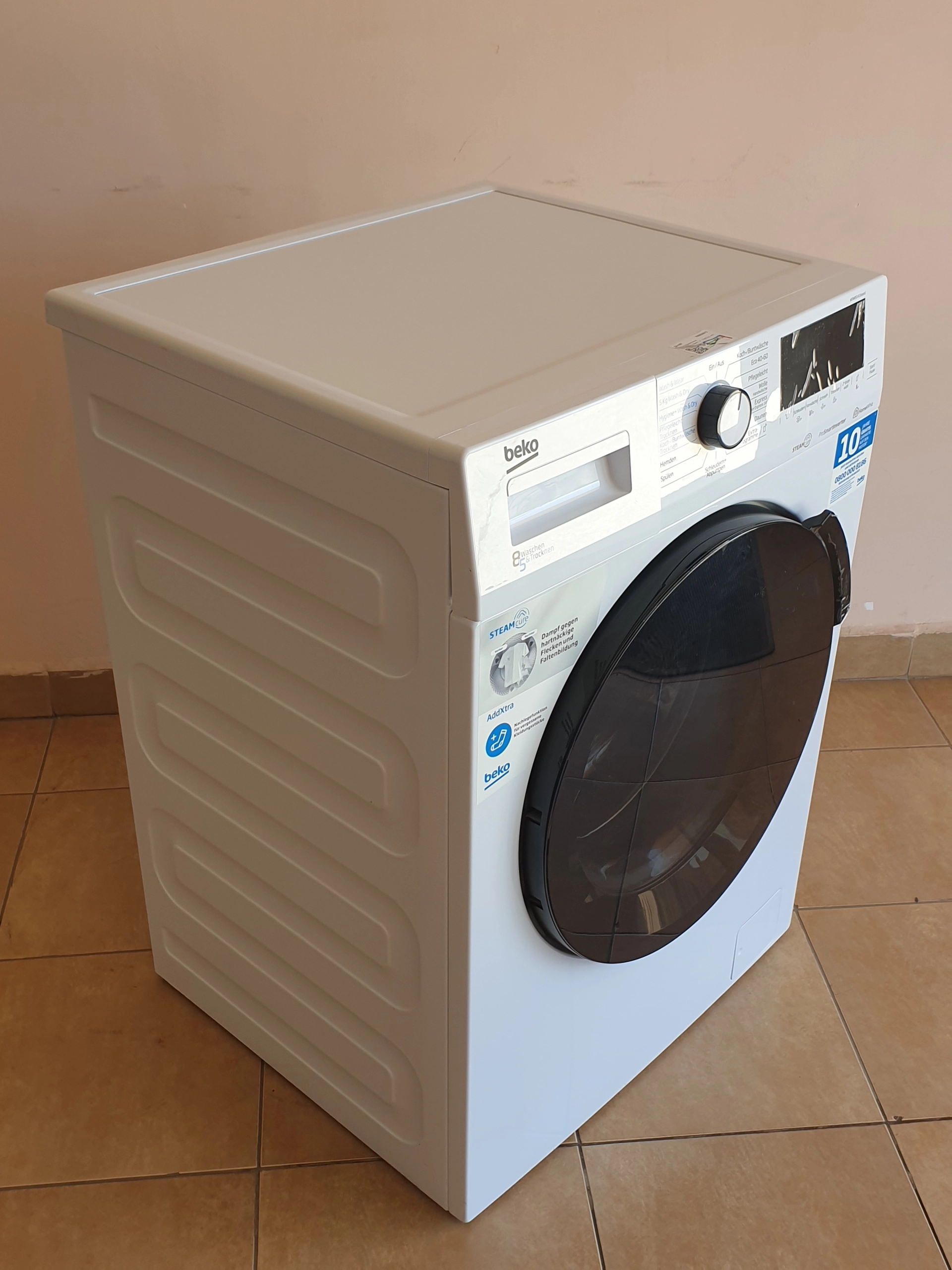 Пералня със сушилня Beko WDW85141 Steam1, 8+5кг , 1400 об./мин. - Image 8