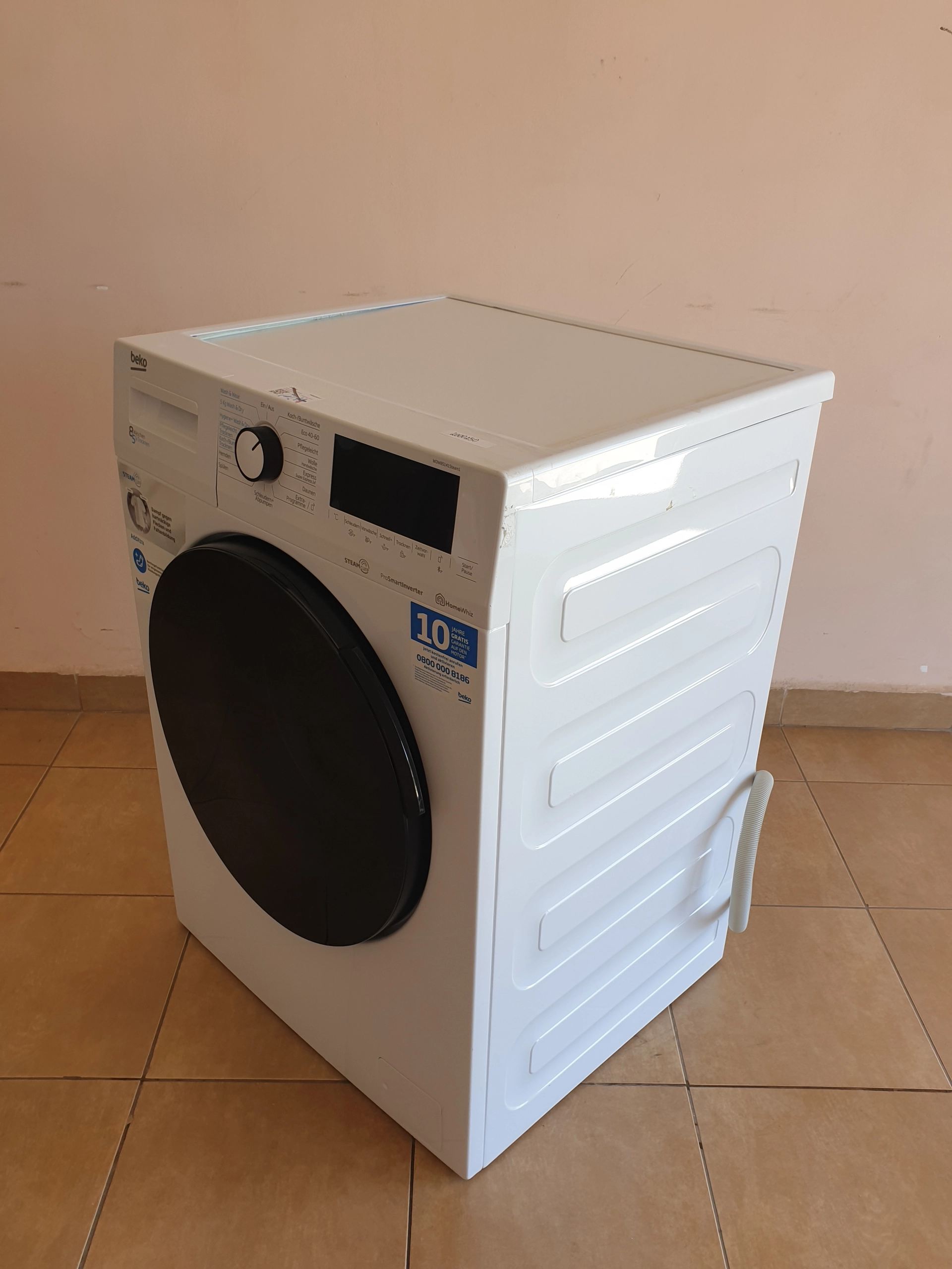Пералня със сушилня Beko WDW85141 Steam1, 8+5кг , 1400 об./мин. - Image 8