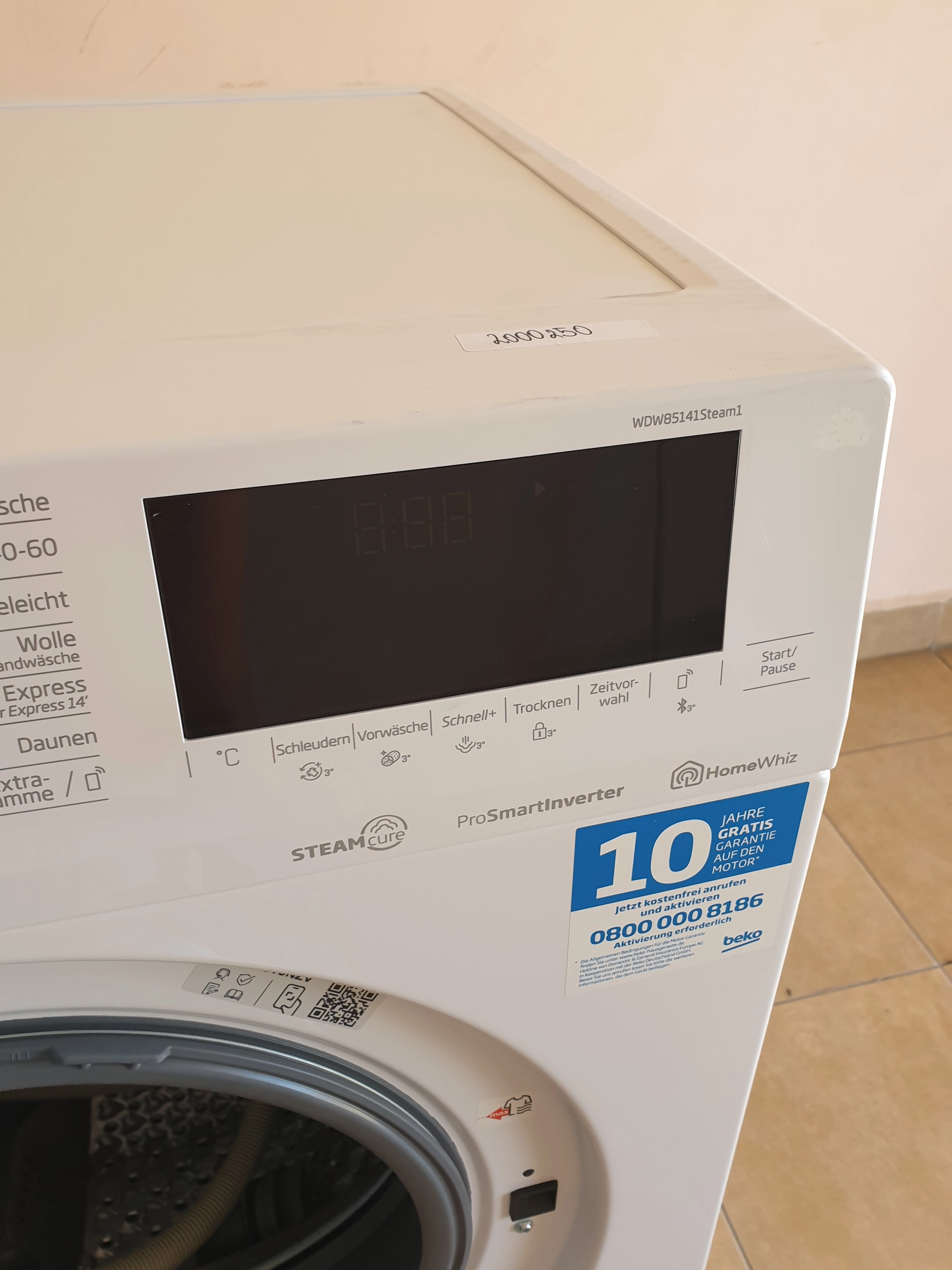 Пералня със сушилня Beko WDW85141 Steam1, 8+5кг , 1400 об./мин. - Image 5