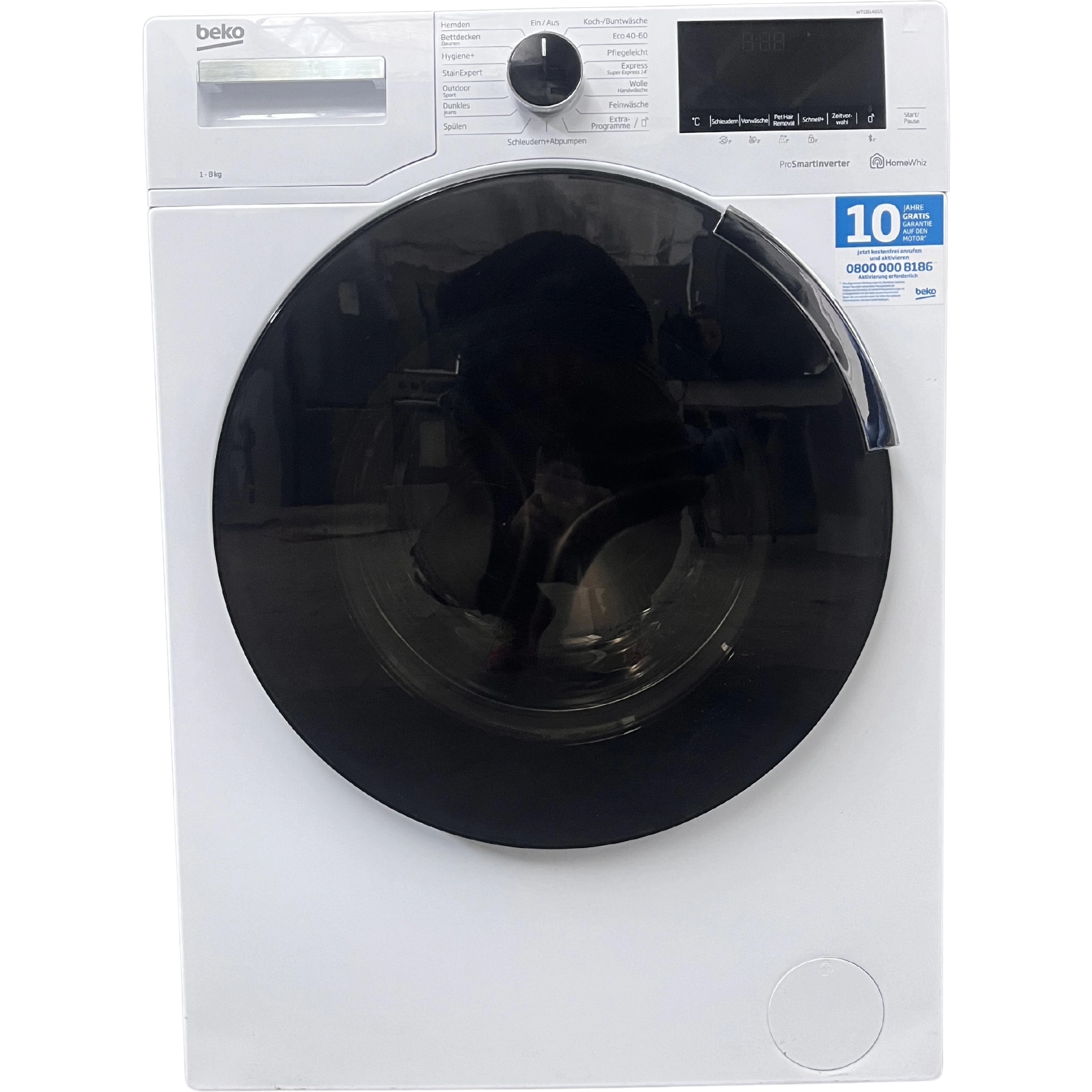 Пералня Beko WTC81465S WTC81465S, 8 кг, 1400об/мин