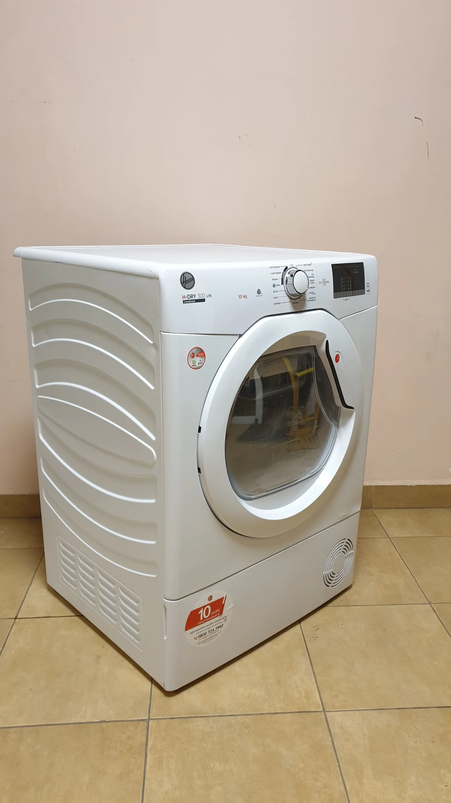 Сушилня Hoover HLE C10DE-84, 10 кг., с нагревател - Image 4