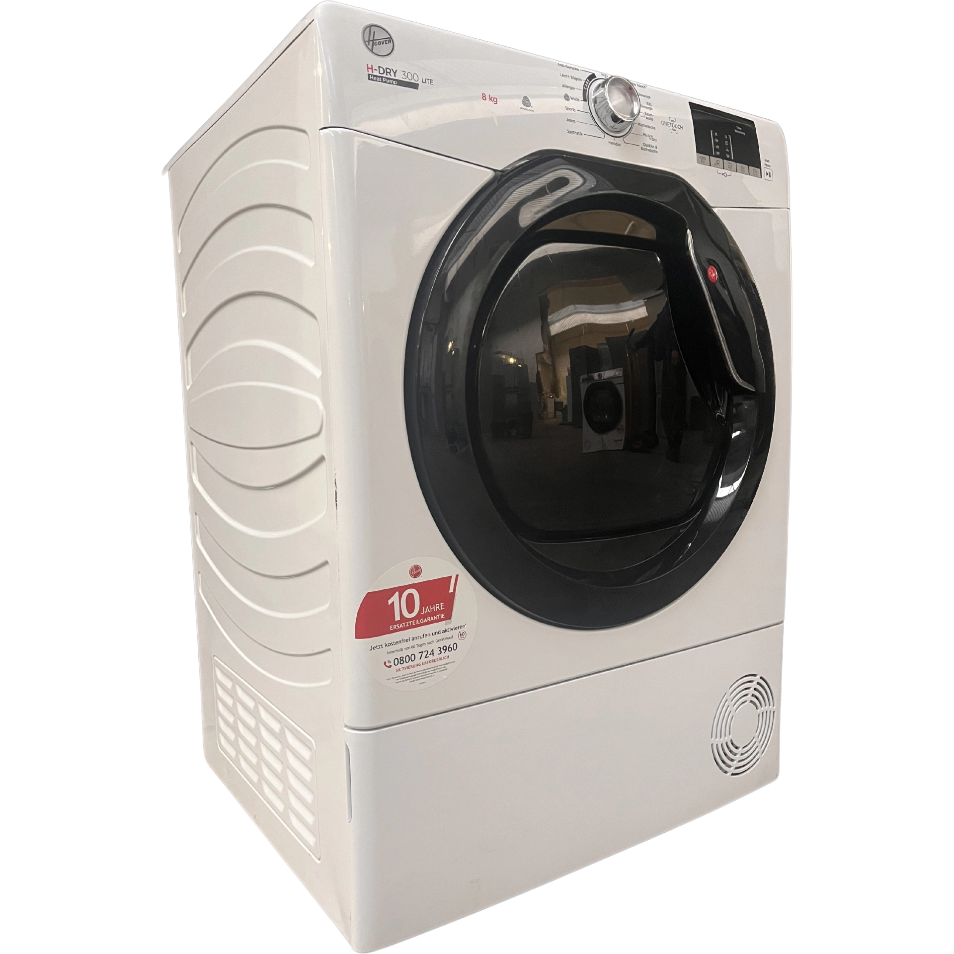 Сушилня Hoover HLE H8A2DKEX-84, 8кг, термопомпа - Image 2