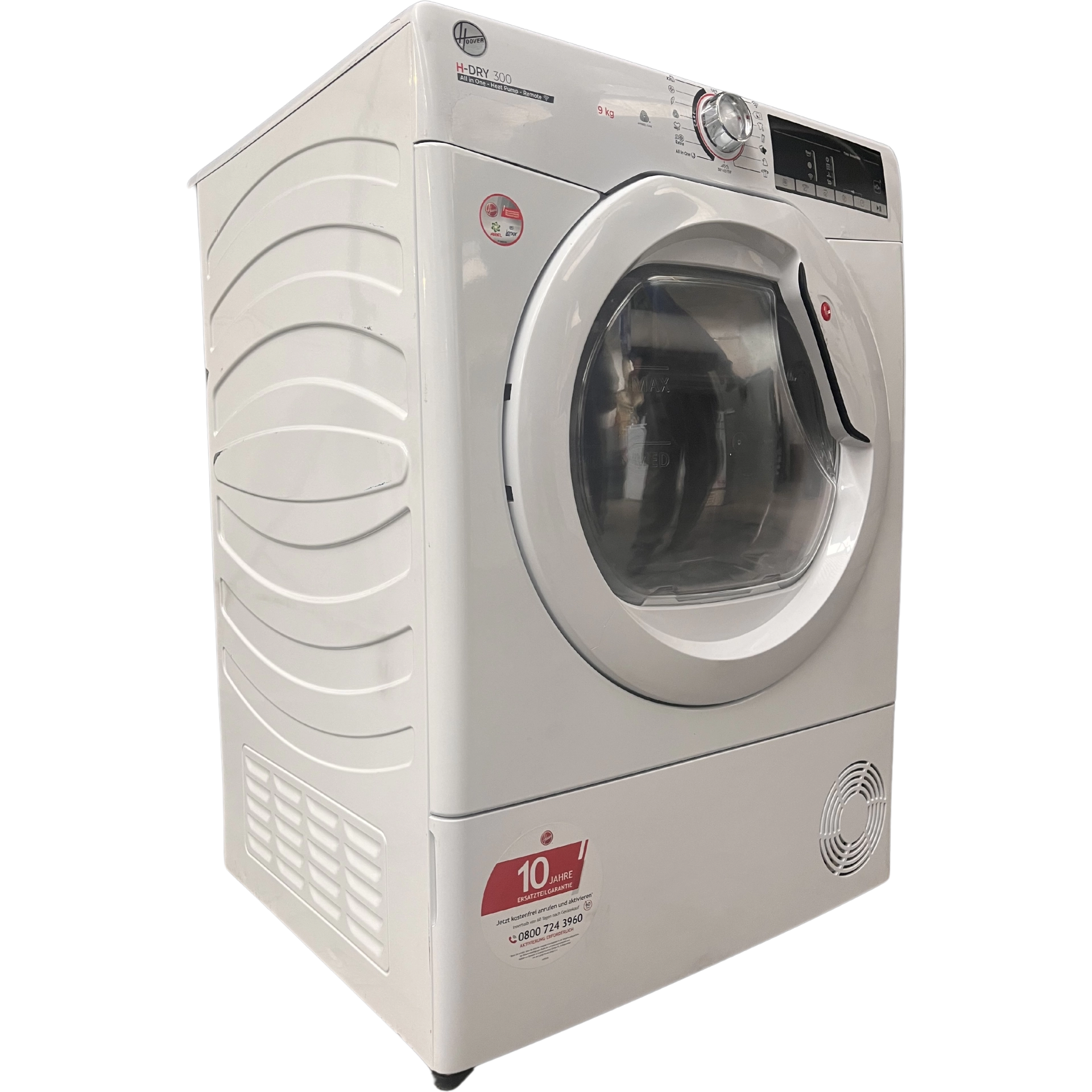 Сушилня Hoover HLE H9A2TE-S, 9кг, термопомпа - Image 2