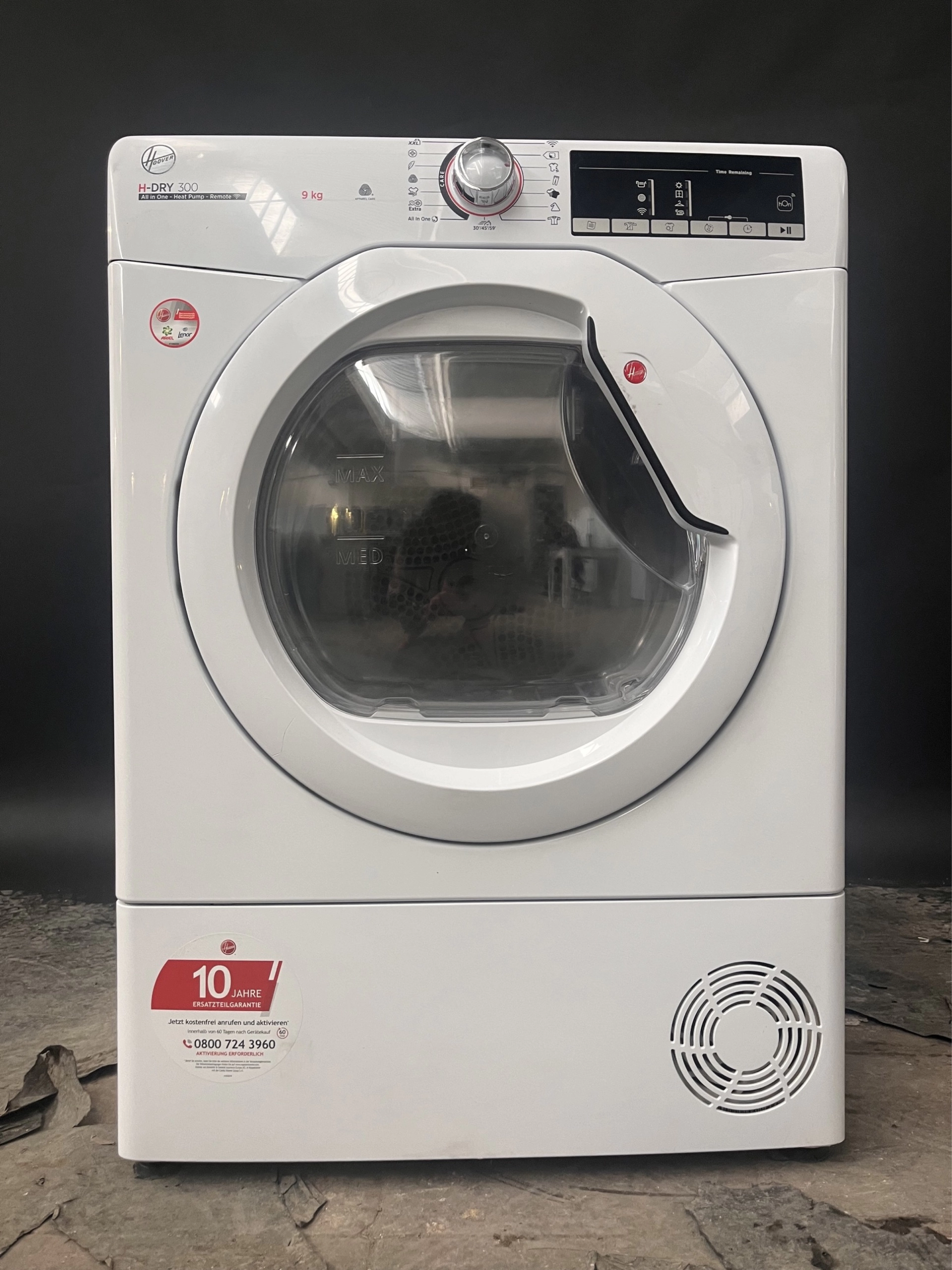 Сушилня Hoover HLE H9A2TE-S, 9кг, термопомпа - Image 5
