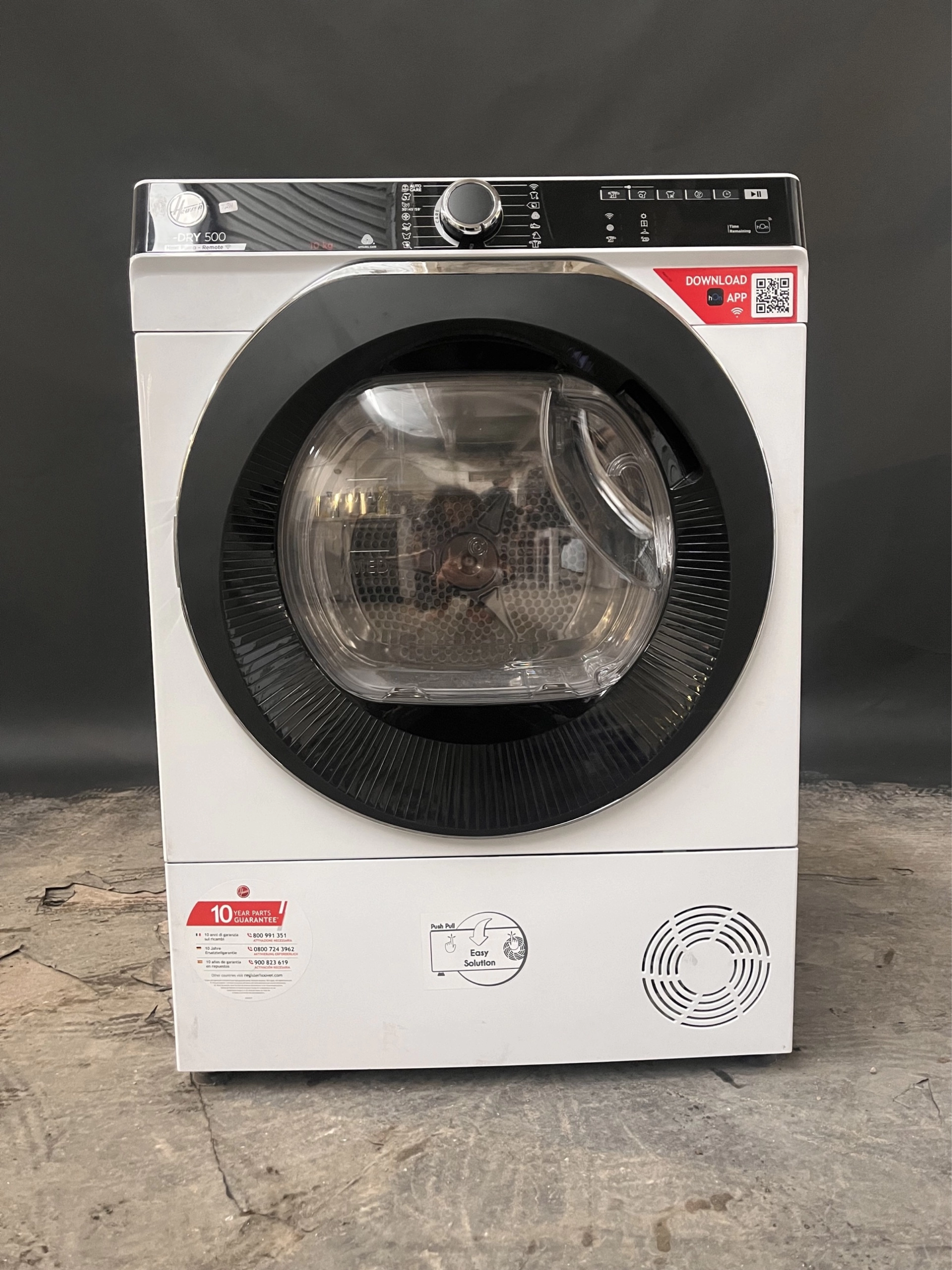 Сушилня Hoover NDPEH10A2TCBEXSS, 10кг, термопомпа - Image 5