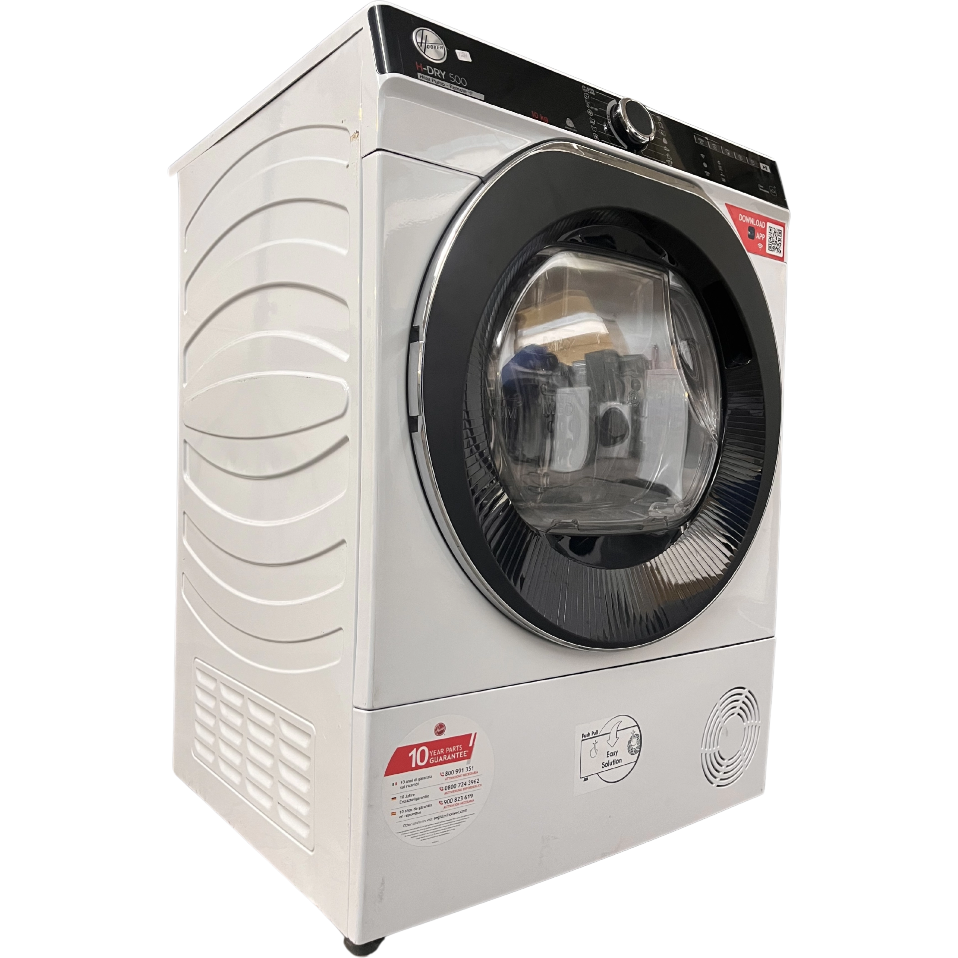 Сушилня Hoover NDPEH10A2TCBEXSS, 10кг, термопомпа - Image 2