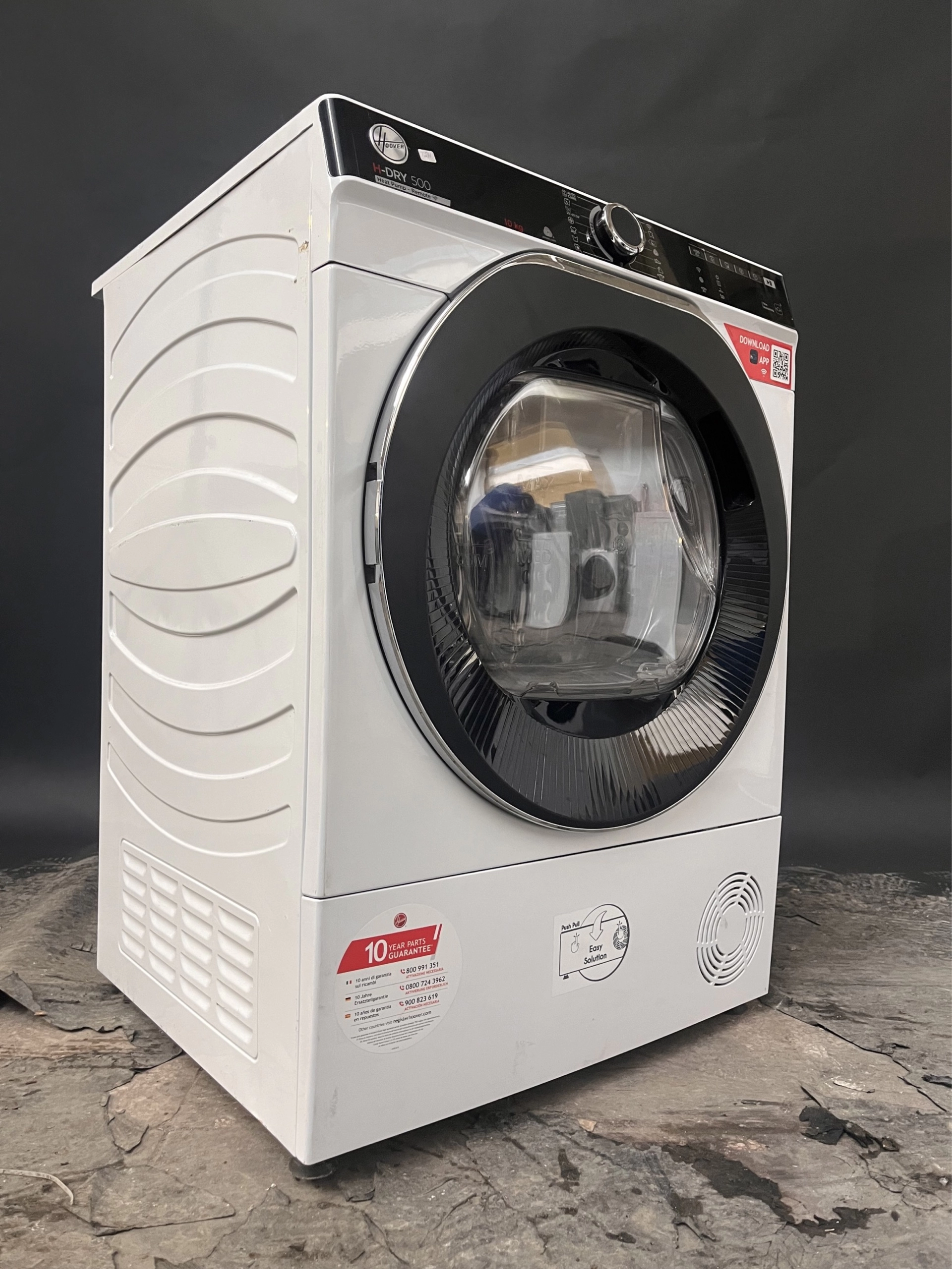 Сушилня Hoover NDPEH10A2TCBEXSS, 10кг, термопомпа - Image 7