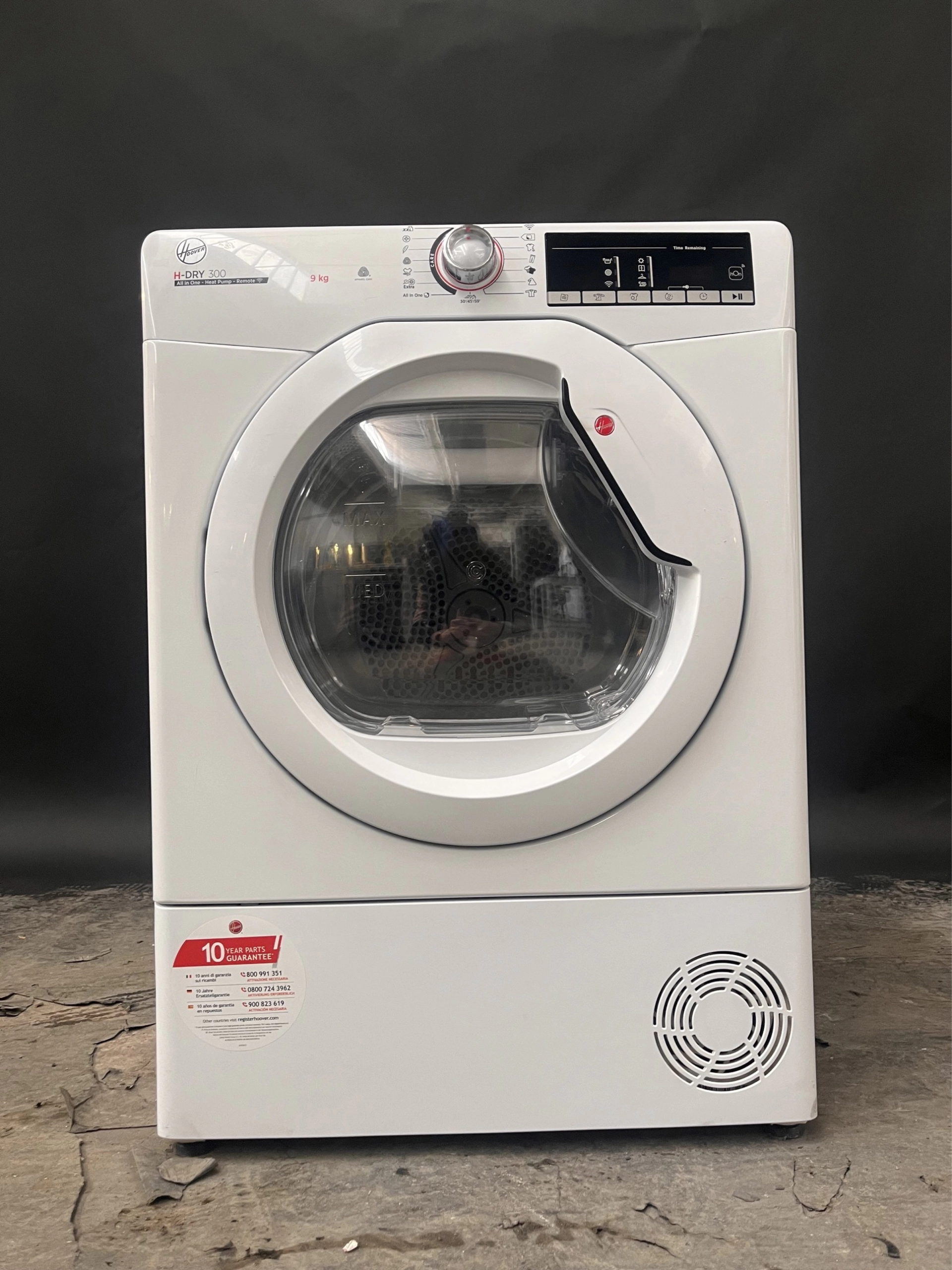Сушилня Hoover HLE H9A2TE-S, 9кг, термопомпа - Image 6