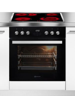 Комплект фурна за вграждане с плот BAUKNECHT HEKO HYDRO 8830S, 65 л. , хидролиза