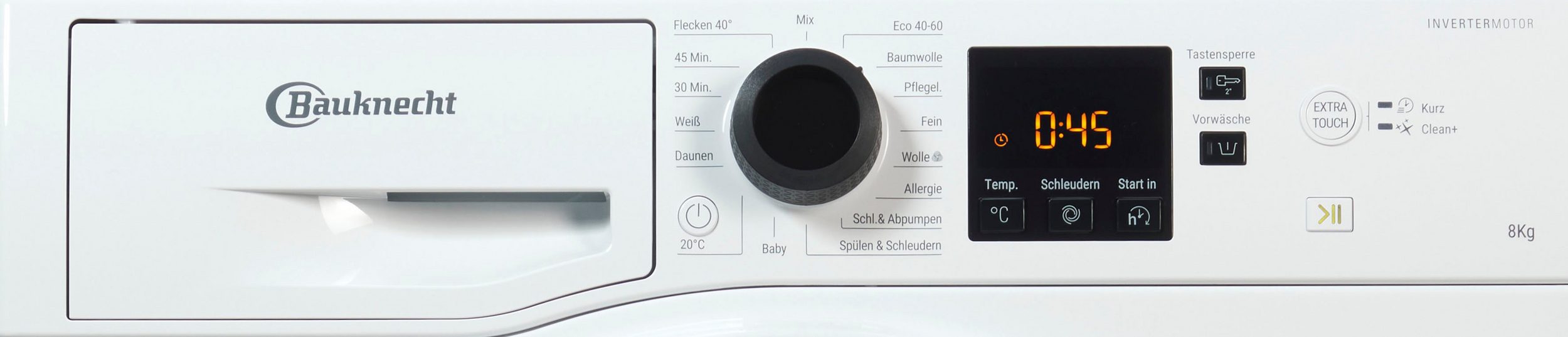 Пералня BAUKNECHT Super Eco 845 A, 8 кг, 1400 об./мин. - Image 3